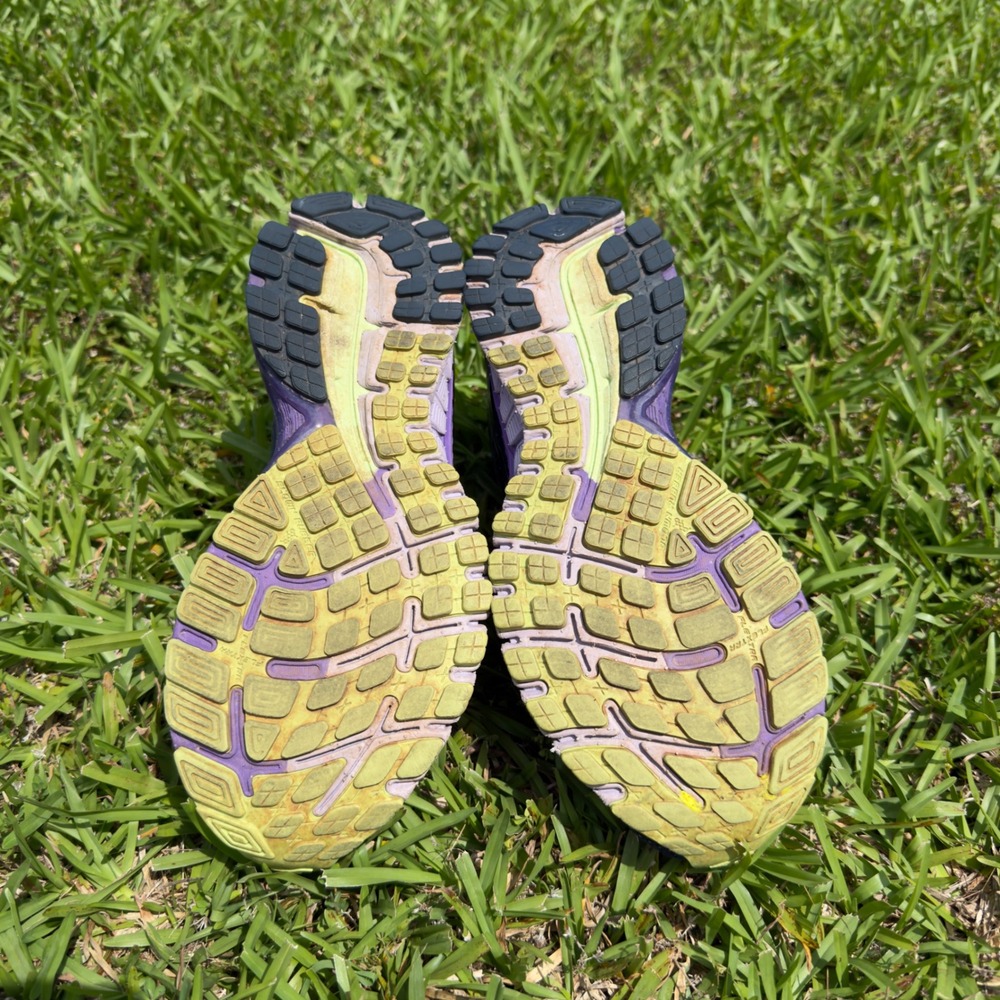 Brooks Adrenaline GTS 16 Womens Running Shoes Purple Navy Blue 7.5 1202031B506 - Picture 6 of 7